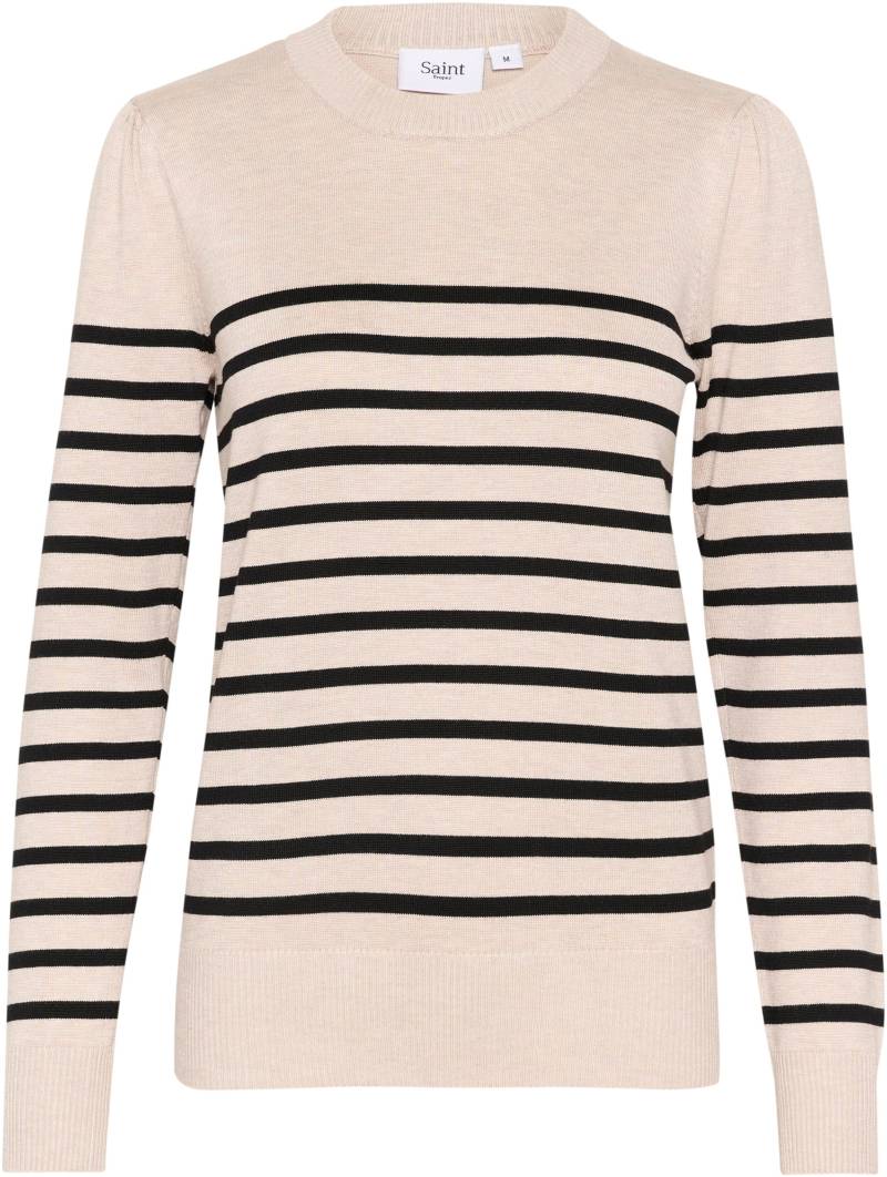 Saint Tropez Strickpullover »MilaSZ LS Striped« von Saint Tropez