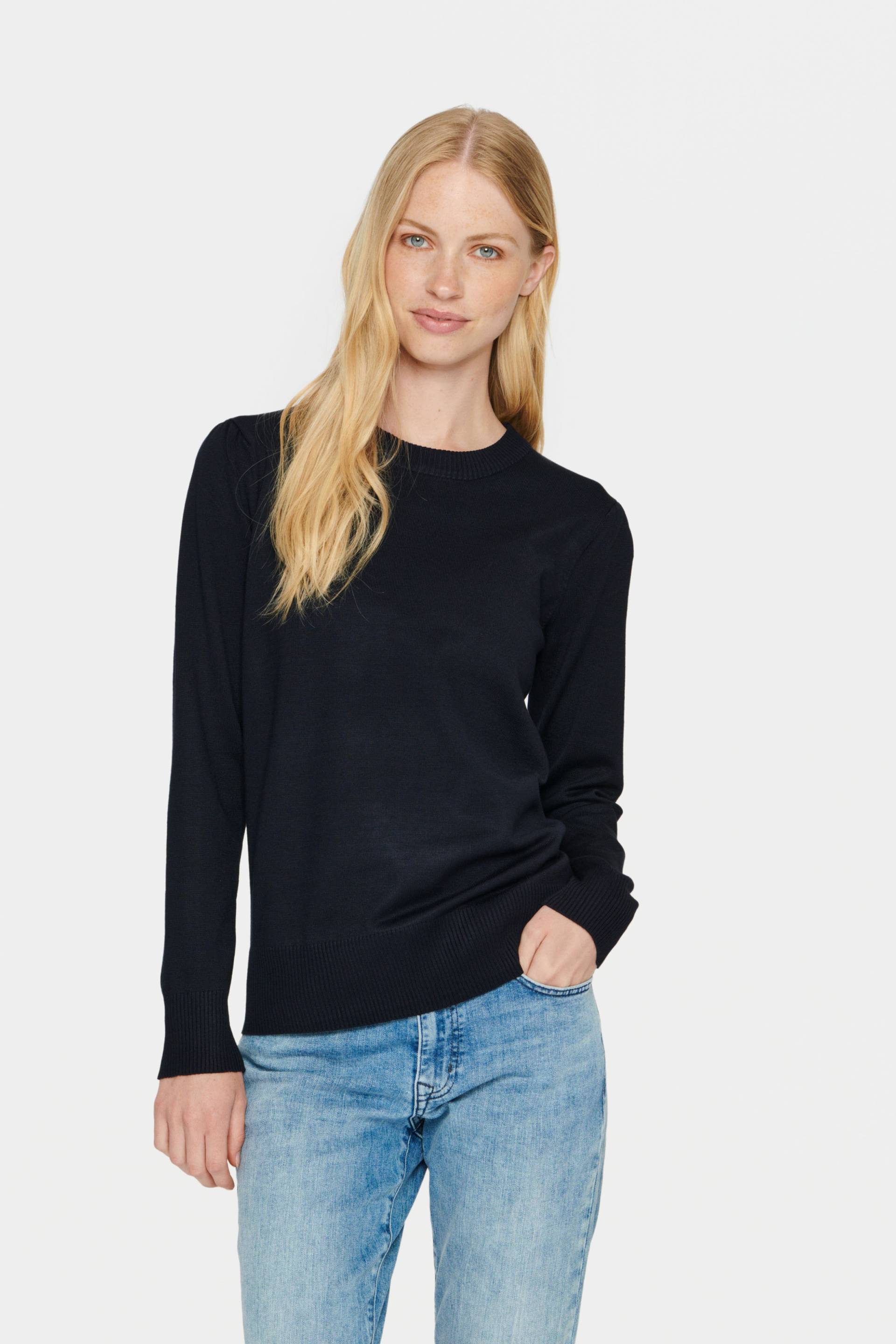 Saint Tropez Rundhalspullover »SZ-MILA« Saint Tropez Rundhalspullover »SZ-MILA« von Saint Tropez