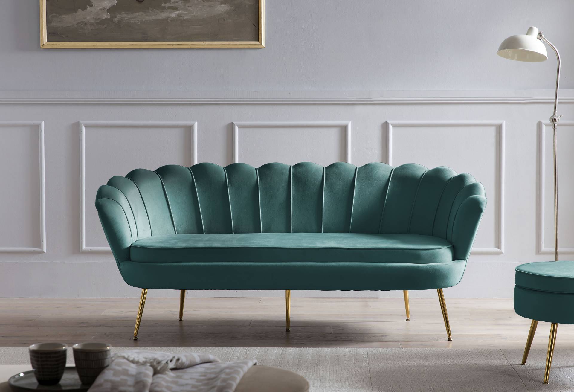SalesFever 3-Sitzer »Clam«, extravagantes Muscheldesign, Breite 180 cm SalesFever 3-Sitzer »Clam«, extravagantes Muscheldesign, Breite 180 cm von SalesFever