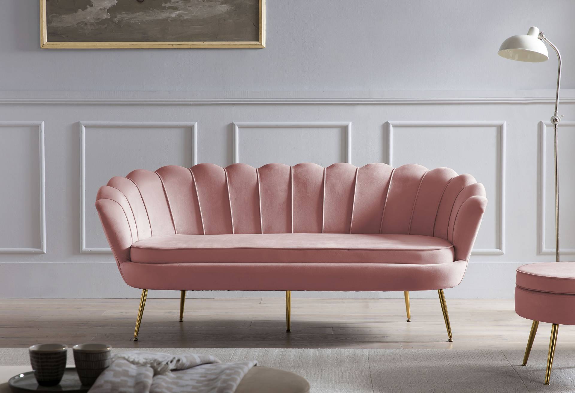 SalesFever 3-Sitzer »Clam«, extravagantes Muscheldesign, Breite 180 cm SalesFever 3-Sitzer »Clam«, extravagantes Muscheldesign, Breite 180 cm von SalesFever
