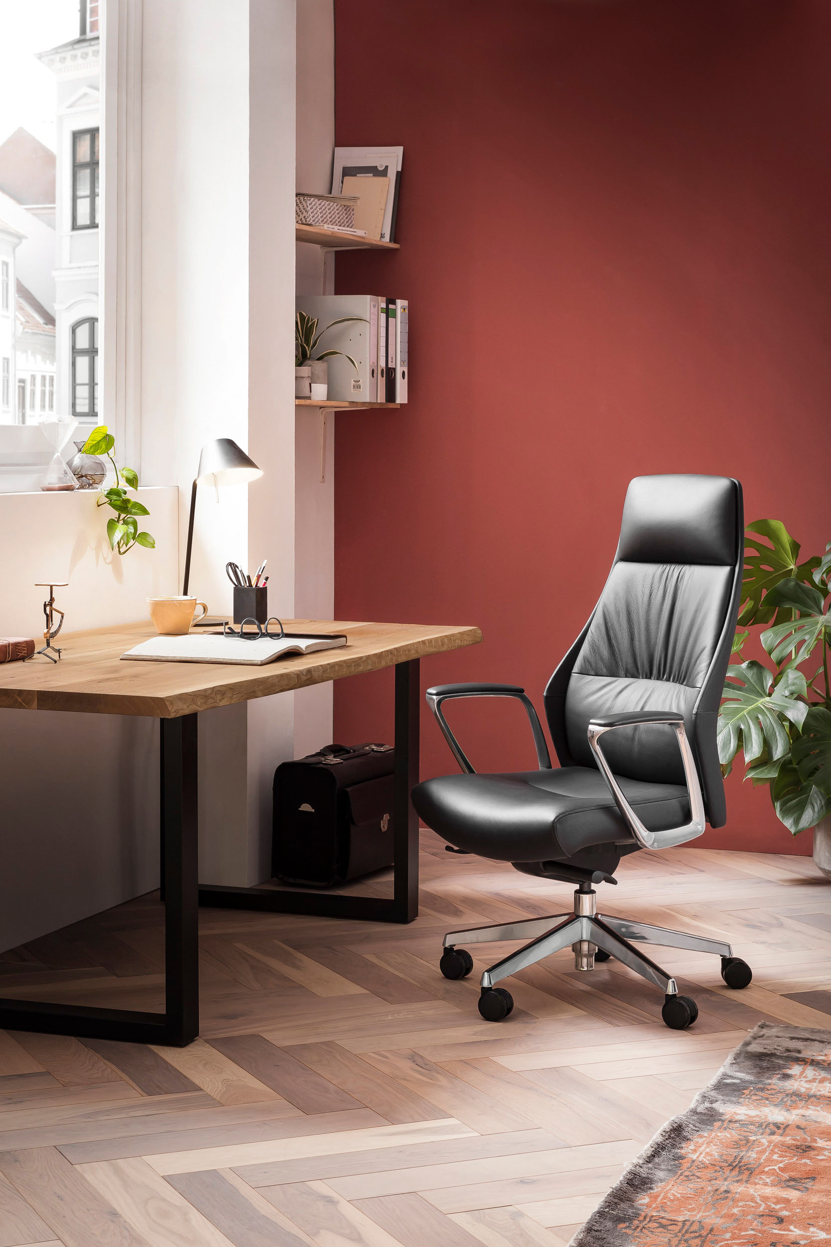 SalesFever Chefsessel, Echtleder, Bezug aus italienischem Echtleder SalesFever Chefsessel, Echtleder, Bezug aus italienischem Echtleder von SalesFever