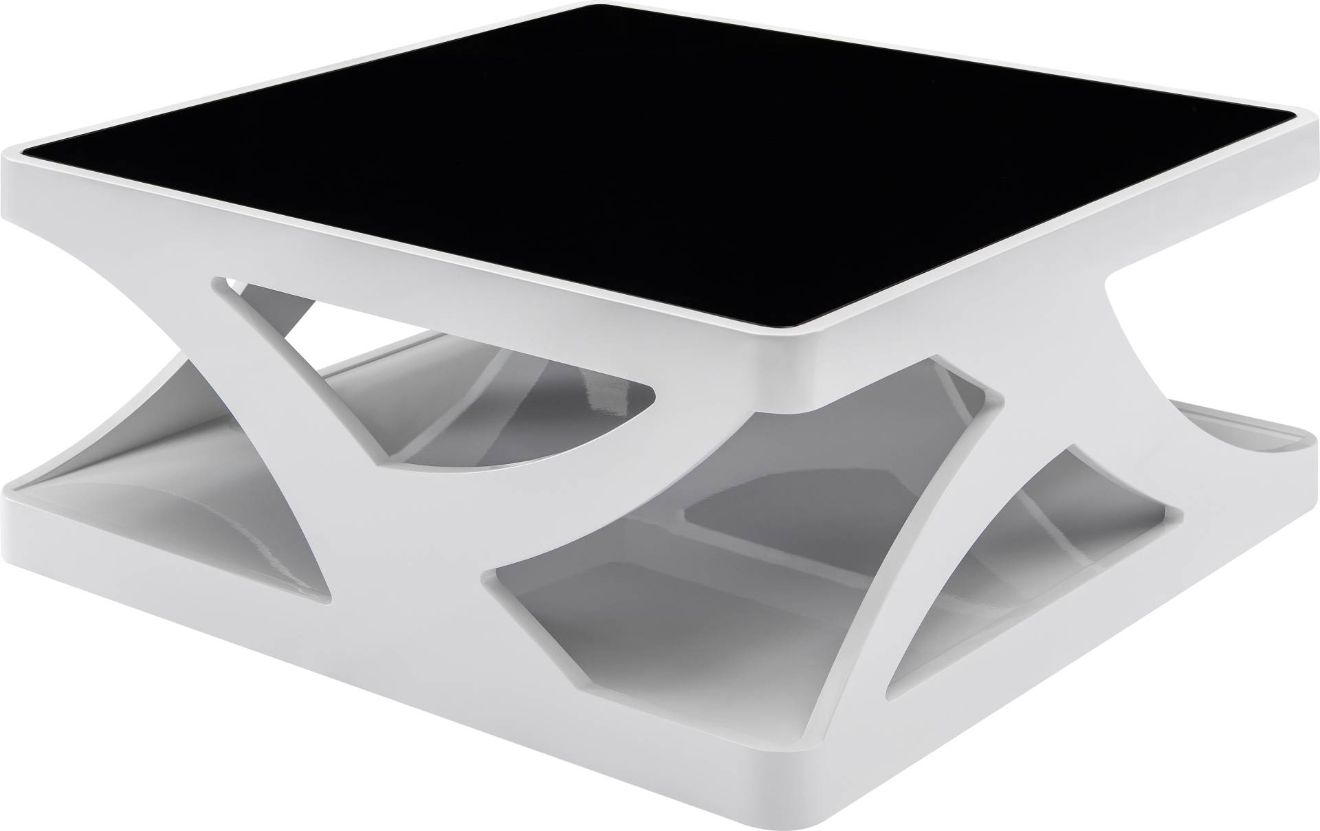 SalesFever Couchtisch, 10 mm Schwarzglasplatte, rechteckig oder quadratisch SalesFever Couchtisch, 10 mm Schwarzglasplatte, rechteckig oder quadratisch von SalesFever