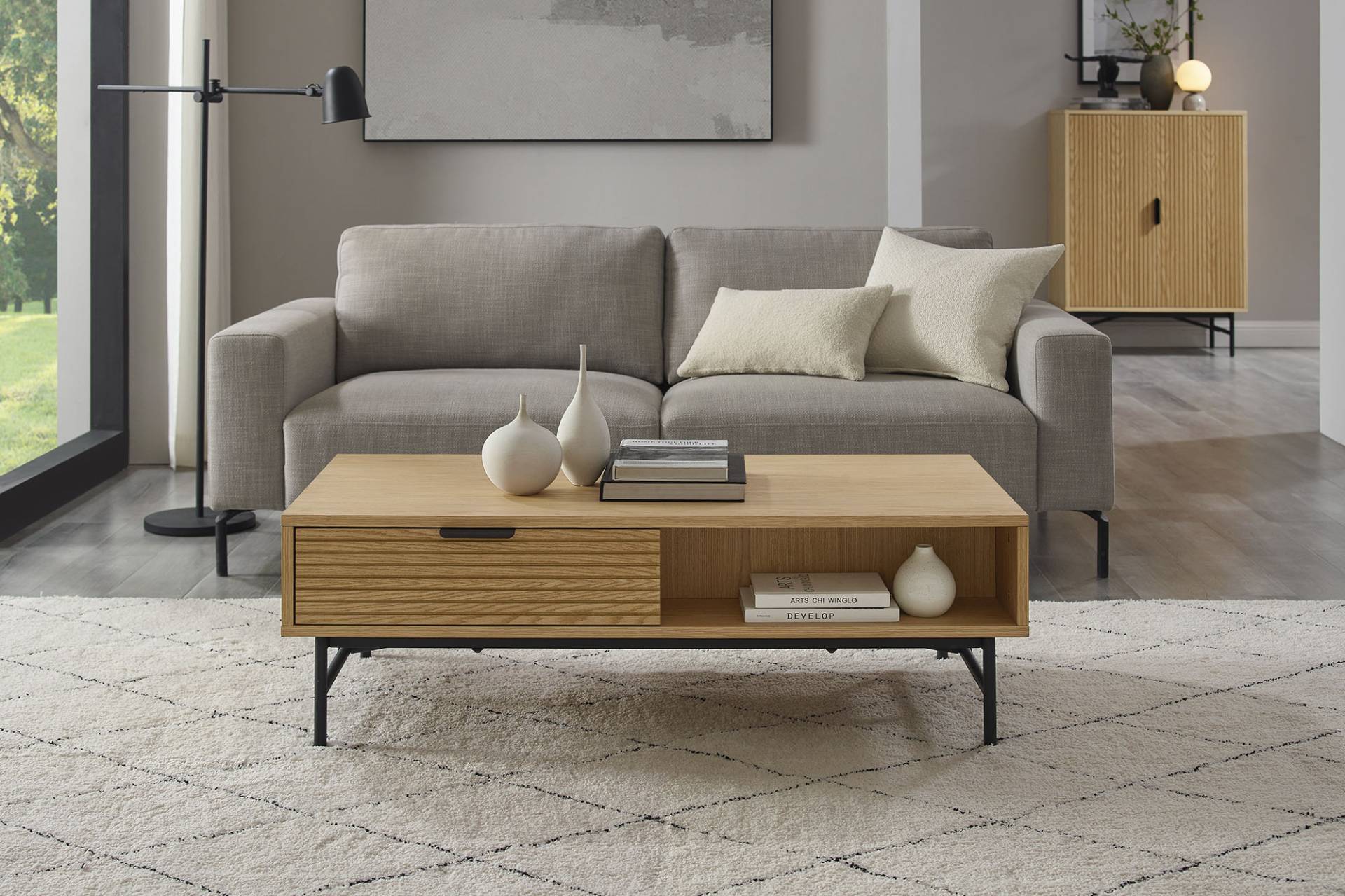 SalesFever Couchtisch, Eiche Echtholzfurnier SalesFever Couchtisch, Eiche Echtholzfurnier von SalesFever