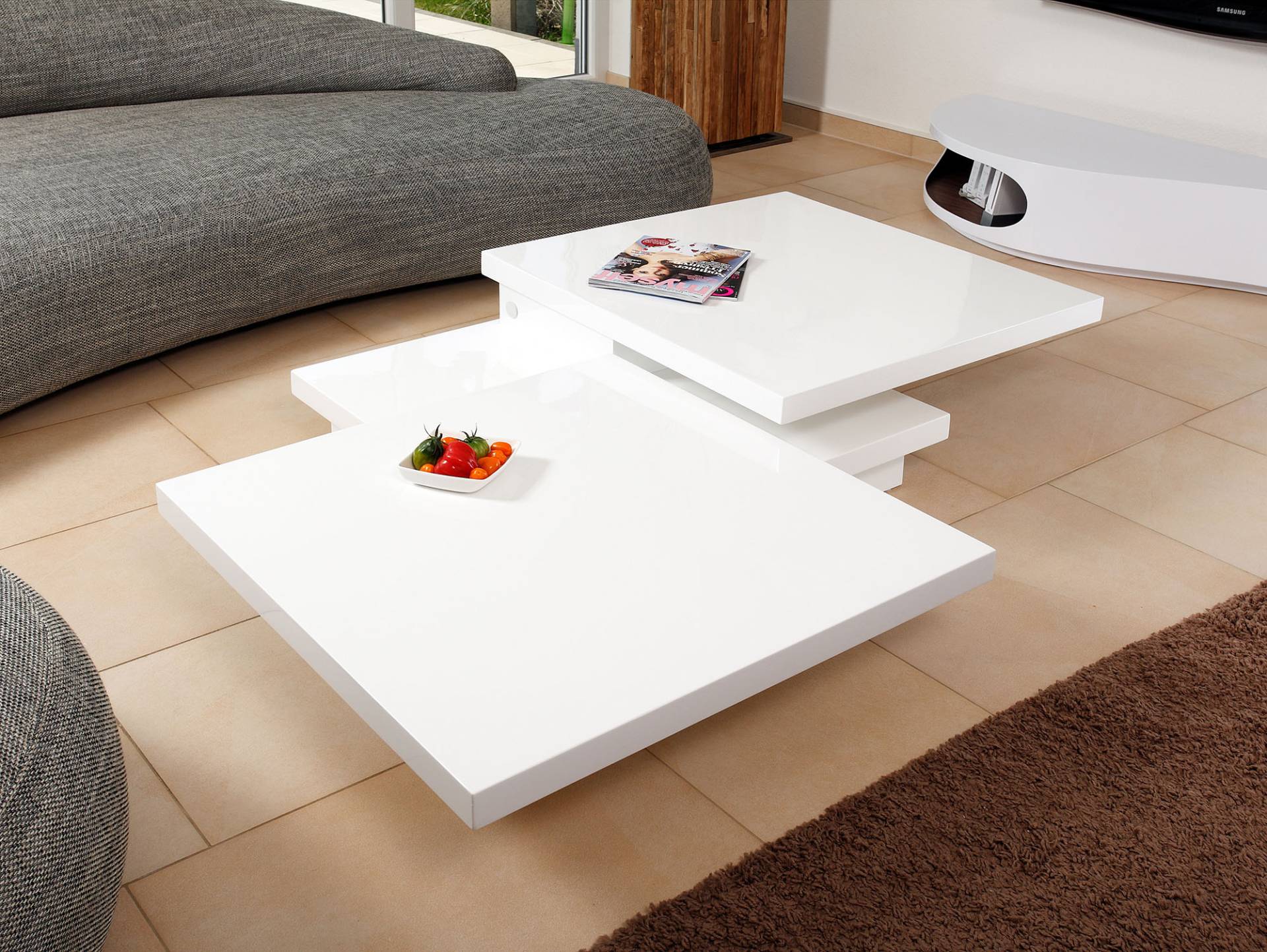 SalesFever Couchtisch, Tischplatte drehbar um 360° SalesFever Couchtisch, Tischplatte drehbar um 360° von SalesFever