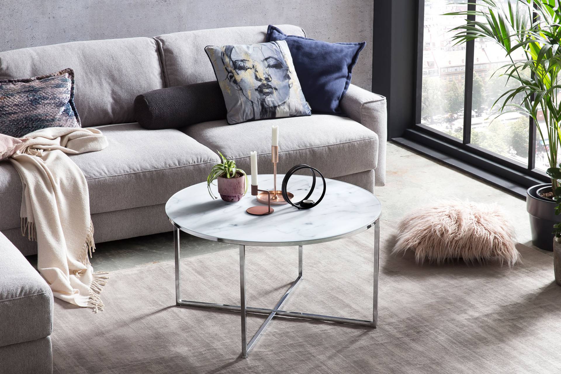 SalesFever Couchtisch, Tischplatte in Marmoroptik SalesFever Couchtisch, Tischplatte in Marmoroptik von SalesFever