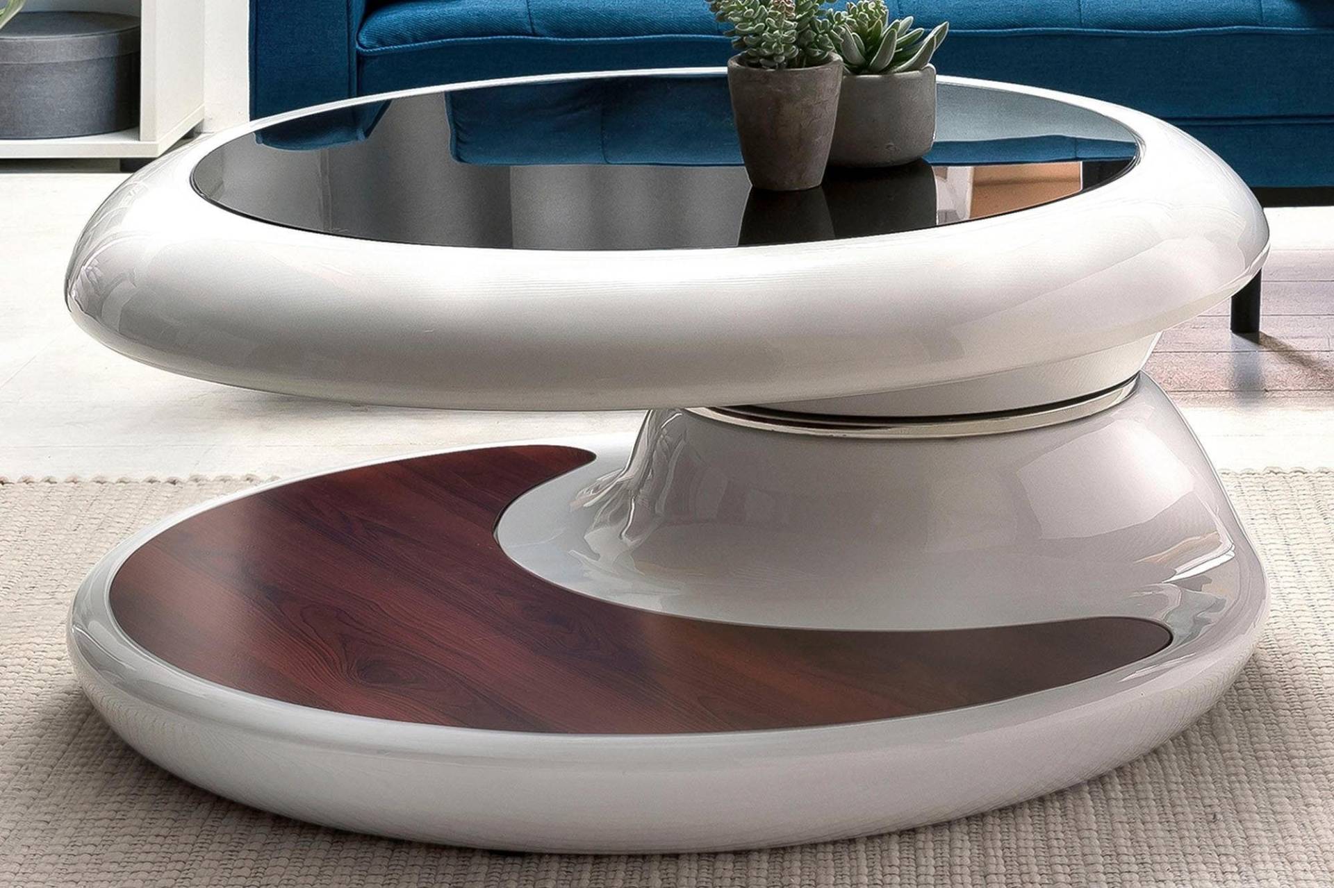 SalesFever Couchtisch, Tischplatte um 360° drehbar SalesFever Couchtisch, Tischplatte um 360° drehbar von SalesFever