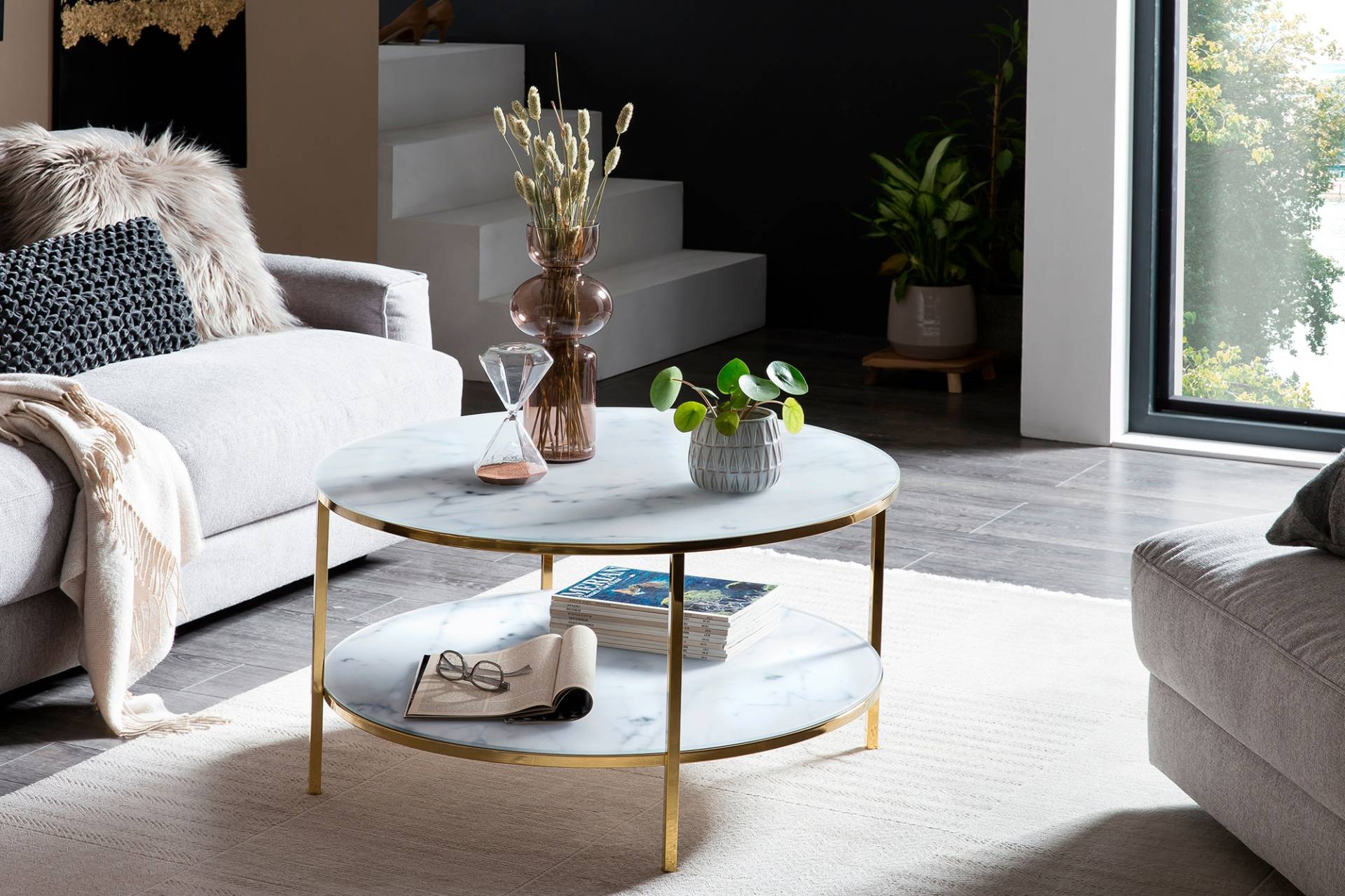 SalesFever Couchtisch, Tischplatten in Marmoroptik SalesFever Couchtisch, Tischplatten in Marmoroptik von SalesFever