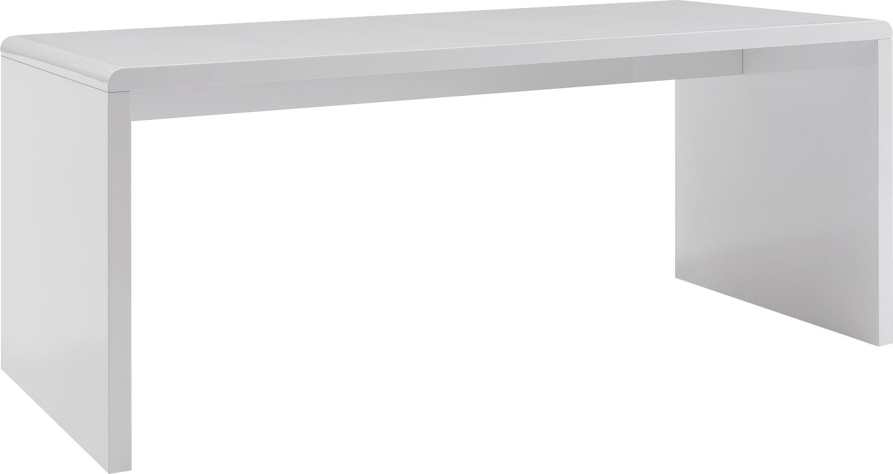 SalesFever Schreibtisch, Weiss hochglanz lackiert SalesFever Schreibtisch, Weiss hochglanz lackiert von SalesFever