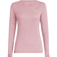 SALEWA Damen Funktionsshirt Puez Melange Dry’Ton rosa | 38 von Salewa