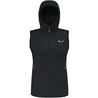 SALEWA Damen Gilet Pedroc Durastretch Light Hoodie schwarz | 38 von Salewa