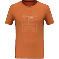 SALEWA Herren Funktionsshirt Eagle Pack Dry orange | L von Salewa