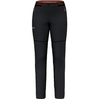 SALEWA Damen Wanderhose Pedroc 2 Durastretch 2 in 1 ZipOff schwarz | 36 von Salewa