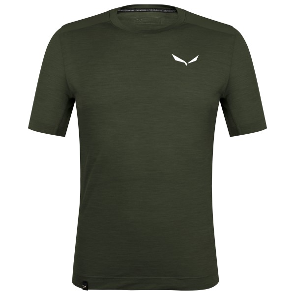 Salewa - Agner Alpine Merino T-Shirt - Merinoshirt Gr 50 oliv Salewa - Agner Alpine Merino T-Shirt - Merinoshirt Gr 50 oliv von Salewa