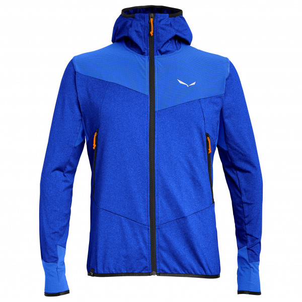 Salewa - Agner Hybrid Polarlite Durastretch Fullzip Hoody - Fleecejacke Gr 52 blau von Salewa