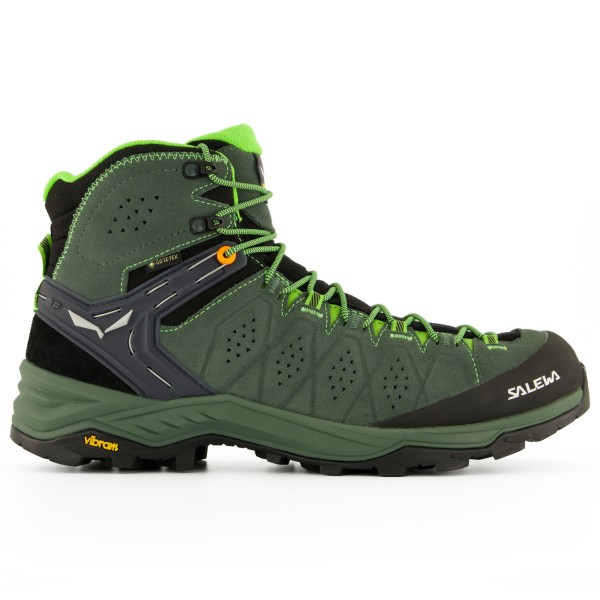 Salewa - Alp Trainer 2 Mid GTX - Wanderschuhe Gr 10,5 oliv von Salewa