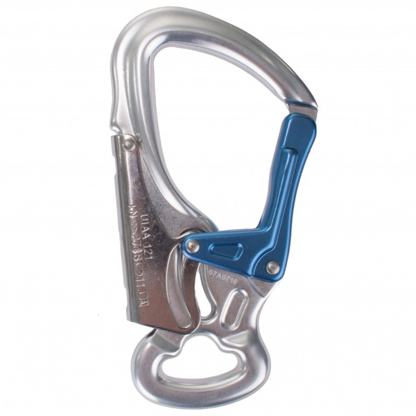 Salewa - Attac G3 - Klettersteig-Karabiner Gr One Size grau von Salewa