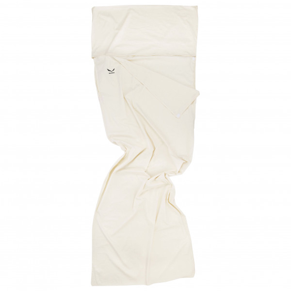 Salewa - Cotton-Feel Liner Silverized - Reiseschlafsack Gr One Size weiß von Salewa