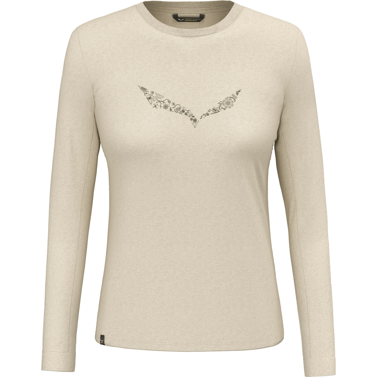 Salewa Damen Solidlogo DRY Longsleeve von Salewa