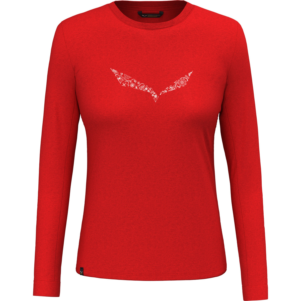 Salewa Damen Solidlogo DRY Longsleeve von Salewa