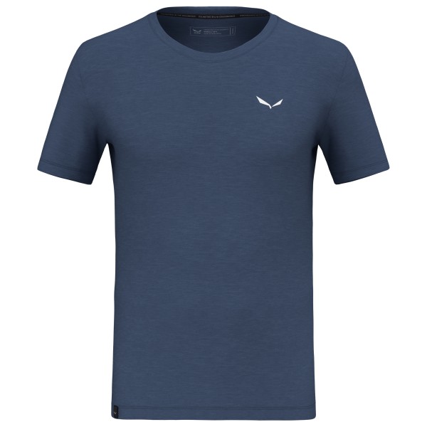 Salewa - Eagle Minilogo Alpine Merino T-Shirt - Merinoshirt Gr 48 blau Salewa - Eagle Minilogo Alpine Merino T-Shirt - Merinoshirt Gr 48 blau von Salewa