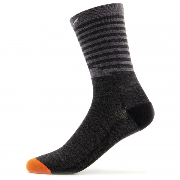 Salewa - Fanes Hybrid Strong All Mountain Crew Sock - Wandersocken Gr 45-47 schwarz von Salewa