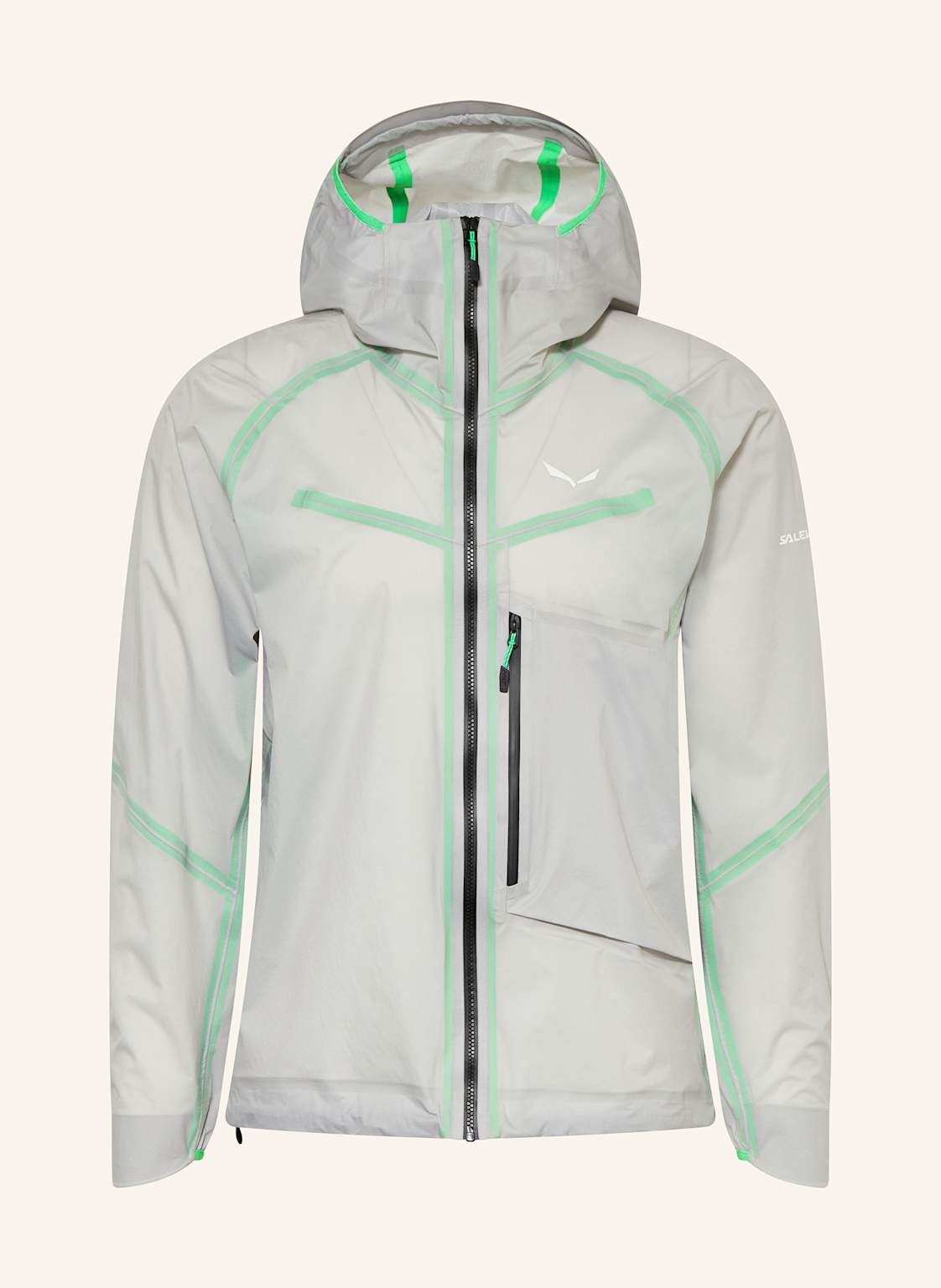 Salewa Funktionsjacke grau Salewa Funktionsjacke grau von Salewa