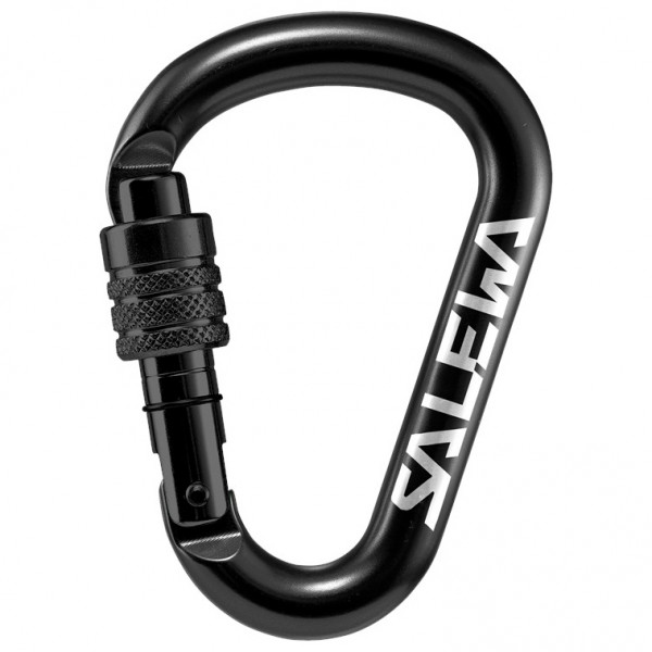 Salewa - HMS Screw G2 - HMS-Karabiner Gr Medium schwarz von Salewa