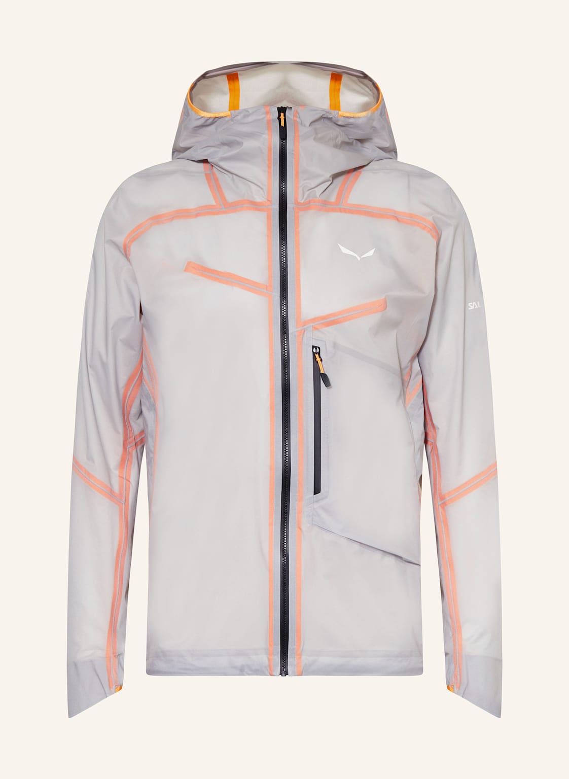 Salewa Hardshell-Jacke Nxt Ptx 3l grau Salewa Hardshell-Jacke Nxt Ptx 3l grau von Salewa