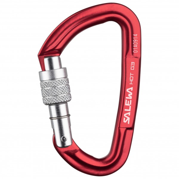 Salewa - Hot G3 Screw Carabiner - Schraubkarabiner Gr One Size blau;oliv Salewa - Hot G3 Screw Carabiner - Schraubkarabiner Gr One Size blau;oliv von Salewa