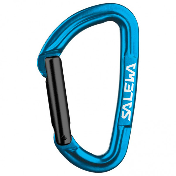 Salewa - Hot G3 Straight Carabiner - Schnappkarabiner Gr One Size blau von Salewa