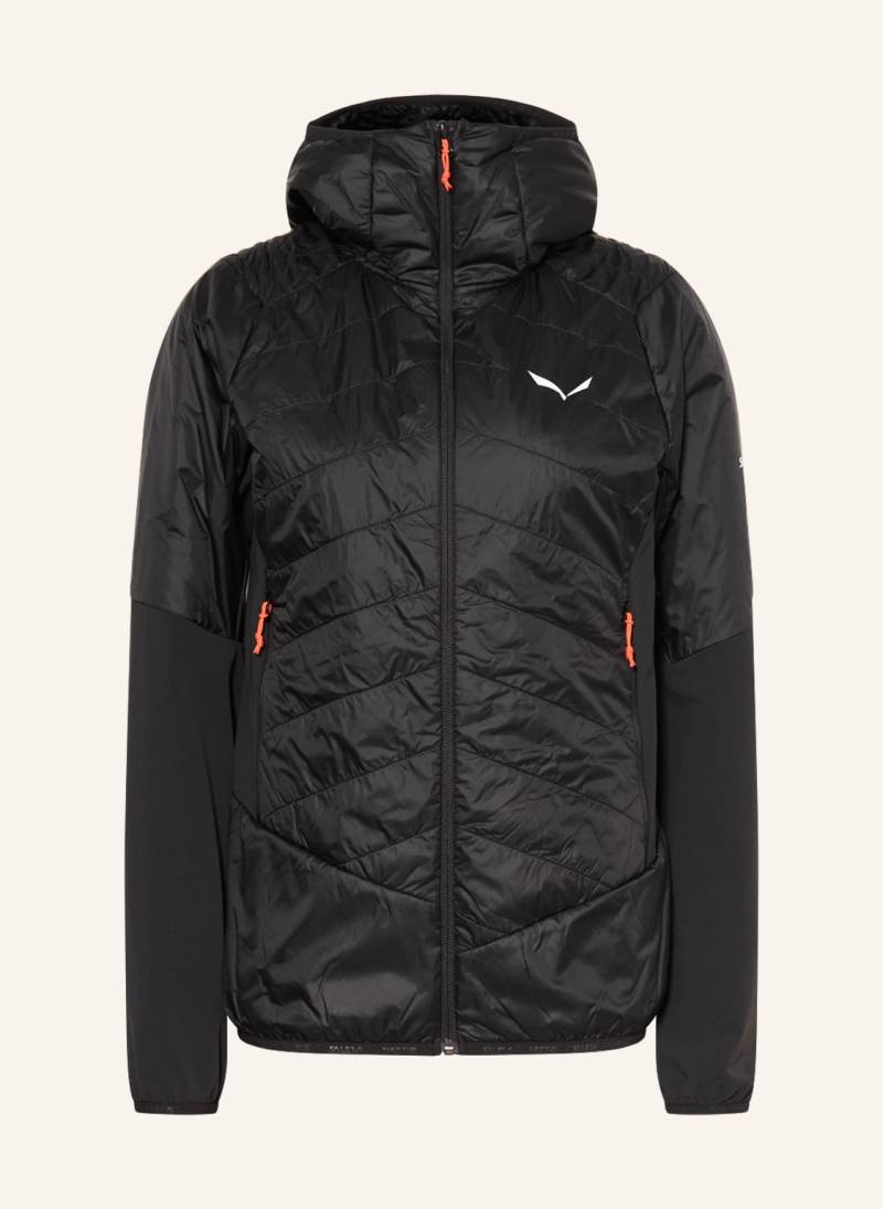 Salewa Hybrid-Jacke Ortles schwarz von Salewa