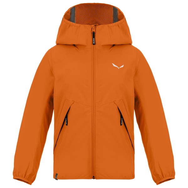 Salewa - Kid's Aqua PowerTex Jacket - Regenjacke Gr 128 orange von Salewa