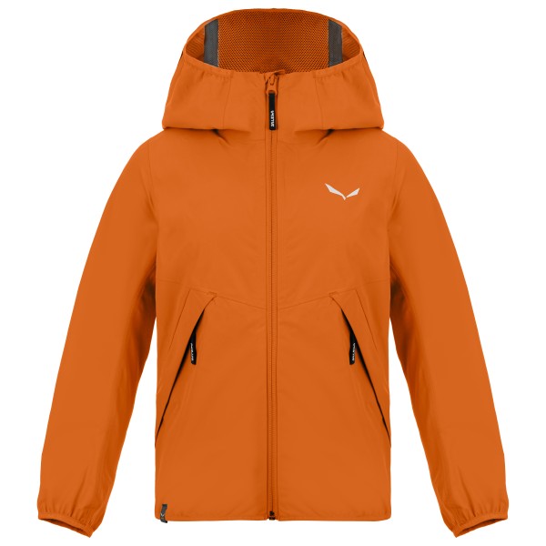 Salewa - Kid's Aqua PowerTex Jacket - Regenjacke Gr 140 orange von Salewa