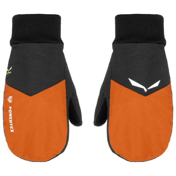 Salewa - Kid's PTX/TWR Mitten - Handschuhe Gr 104;116;128;140;152 orange/schwarz;schwarz/beige von Salewa