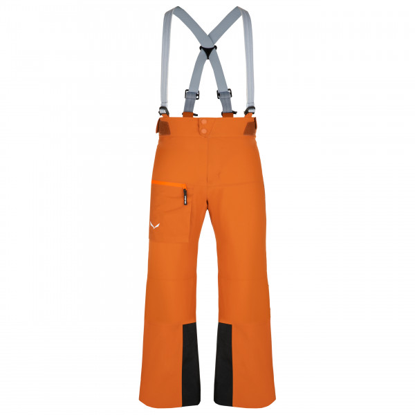 Salewa - Kid's Sella Powertex / TWR Pants - Skihose Gr 104;116;128;140;152;164;92 orange;schwarz von Salewa