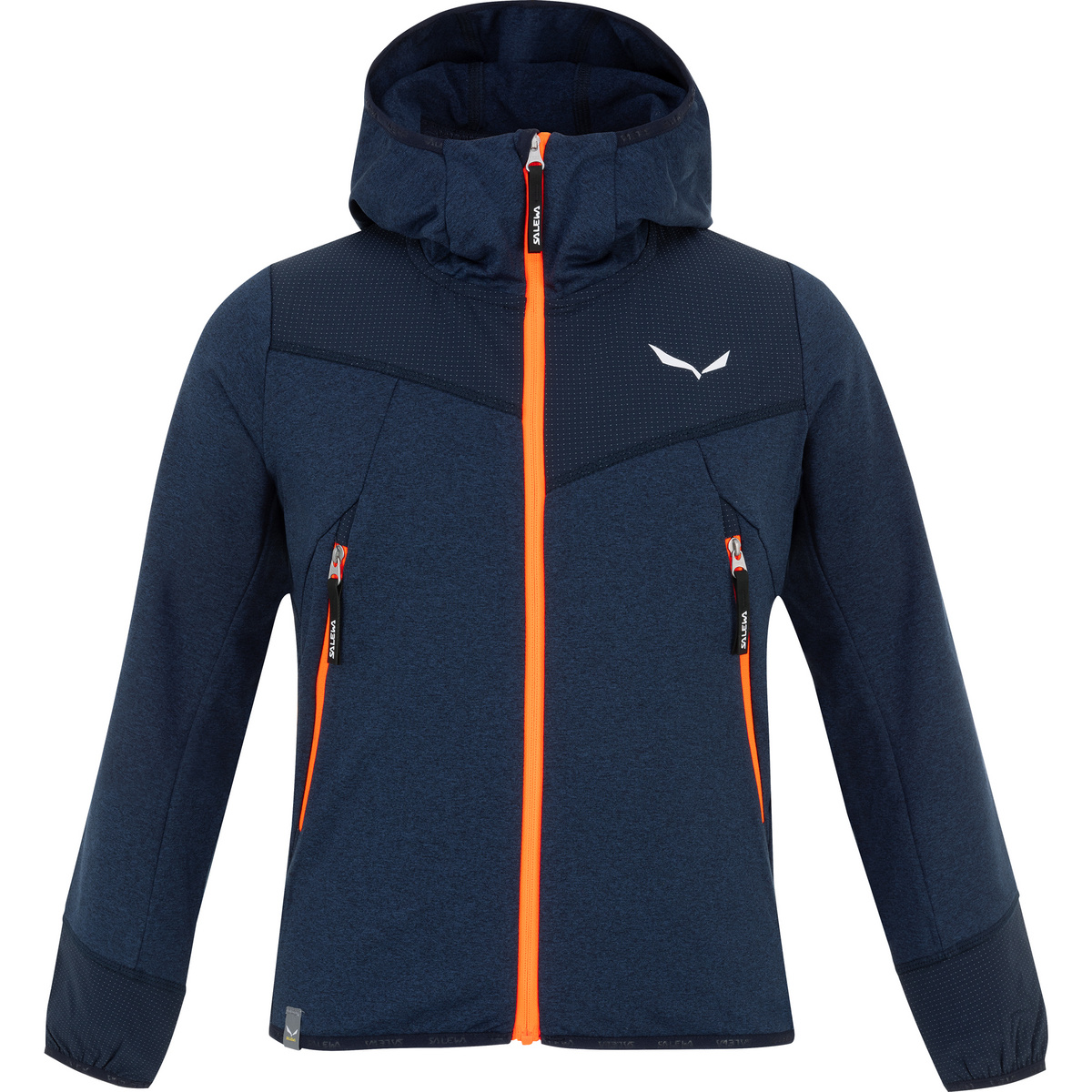 Salewa Kinder Agner Melange Hoodie Jacke von Salewa