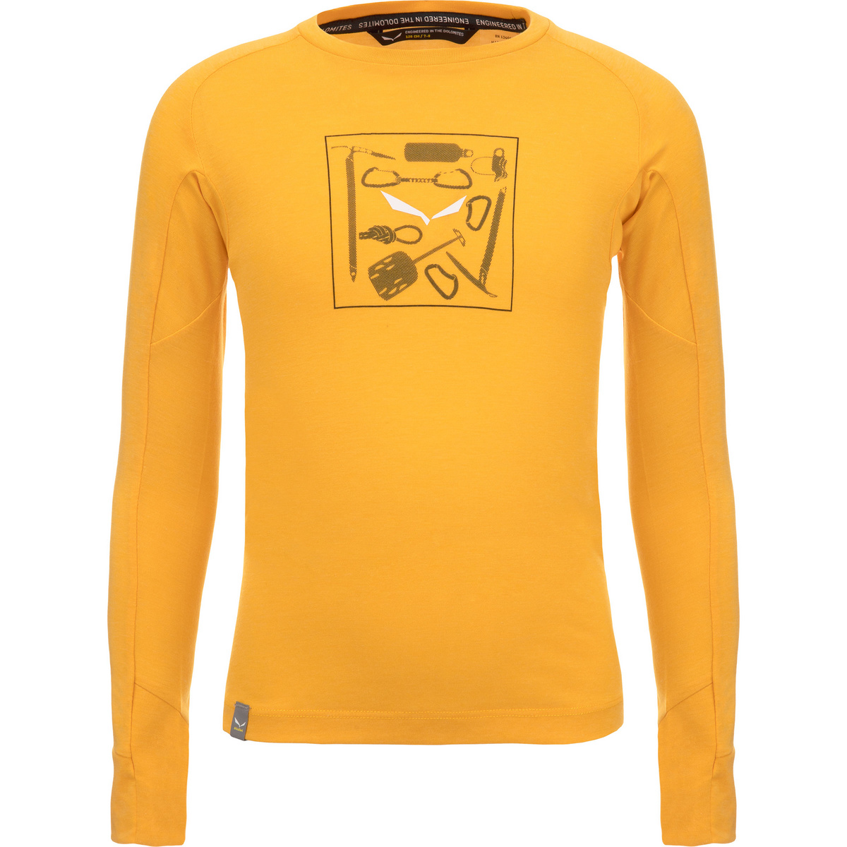 Salewa Kinder Pure Graphic Dry Longsleeve von Salewa