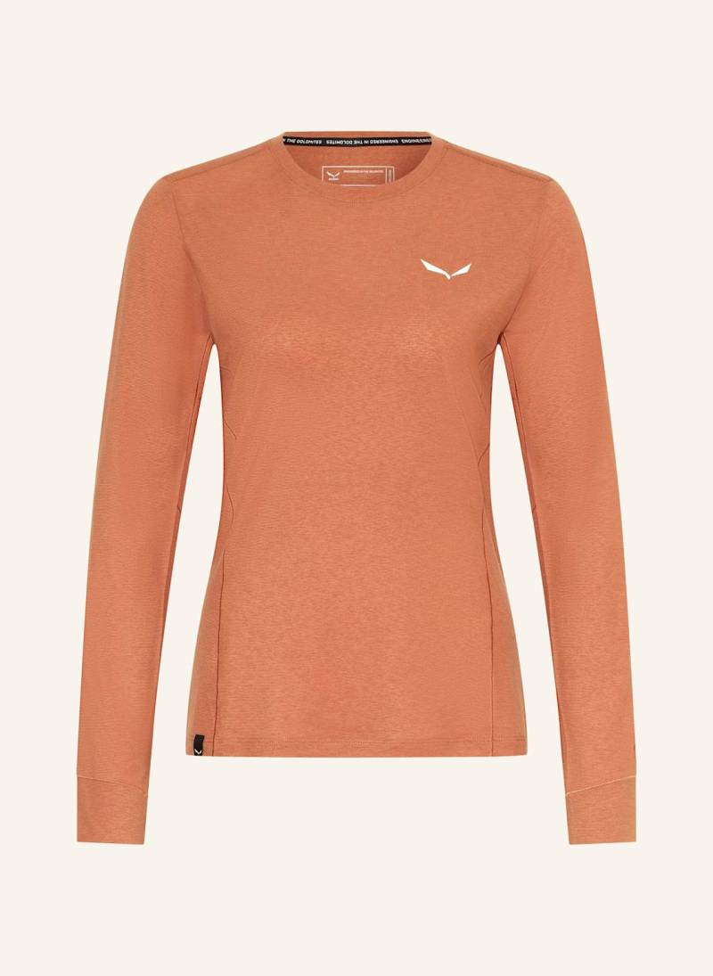 Salewa Longsleeve Puez Dry'ton rot von Salewa