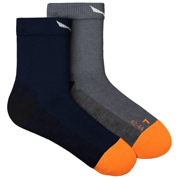 Salewa - MTN TRN All Mountain Crew Sock - Wandersocken Gr 39-41 blau von Salewa