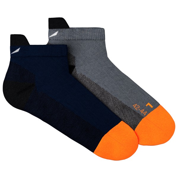 Salewa - MTN TRN All Mountain Low Sock - Wandersocken Gr 45-47 blau Salewa - MTN TRN All Mountain Low Sock - Wandersocken Gr 45-47 blau von Salewa