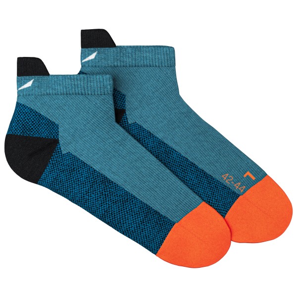 Salewa - MTN TRN All Mountain Low Sock - Wandersocken Gr 45-47 türkis von Salewa