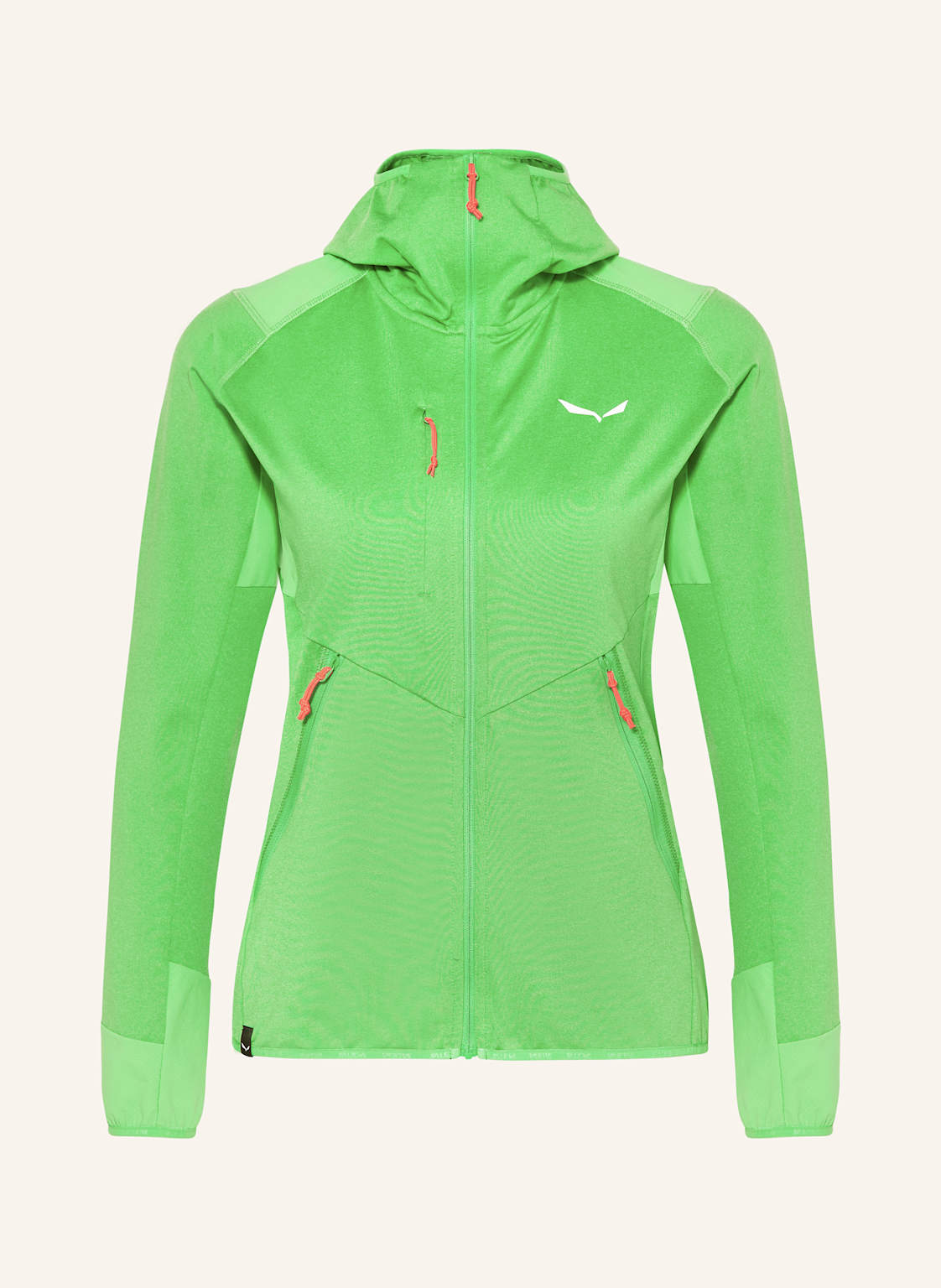 Salewa Midlayer-Jacke Agner Hybrid gruen Salewa Midlayer-Jacke Agner Hybrid gruen von Salewa