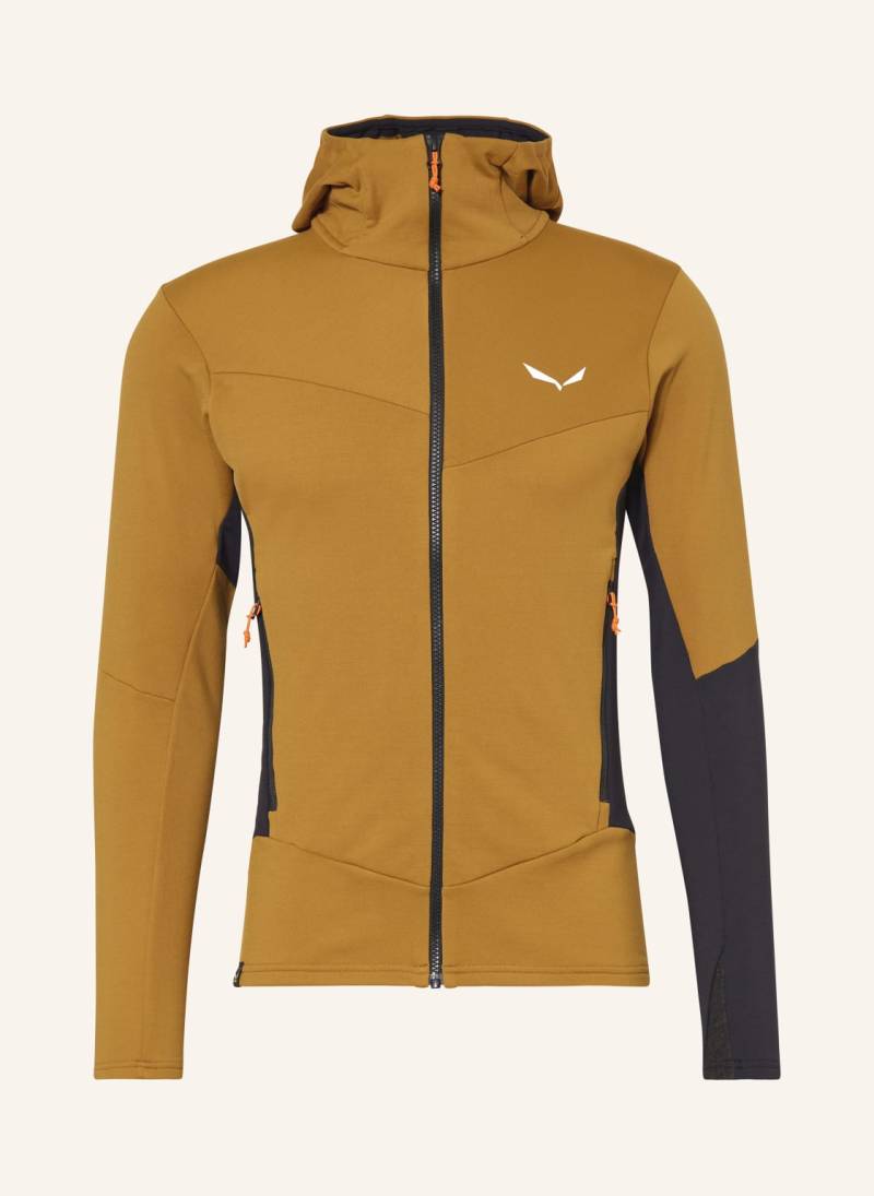 Salewa Midlayer-Jacke Sella braun von Salewa