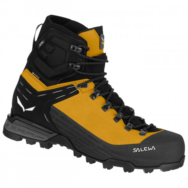 Salewa - Ortles Ascent Mid GTX - Bergschuhe Gr 10,5 schwarz/gelb von Salewa