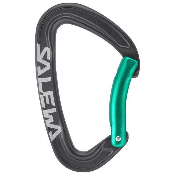 Salewa - Ortles Bent Carabiner - Schnappkarabiner grau von Salewa