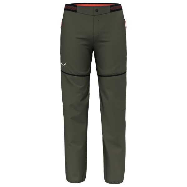 Salewa - Pedroc 2 Durastretch 2/1 Zip Off Pant - Zip-Off-Hose Gr 50 - L grün von Salewa