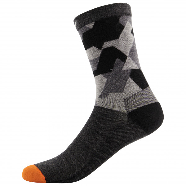 Salewa - Pedroc Camu All Mountain Crew Sock - Wandersocken Gr 39-41 schwarz von Salewa