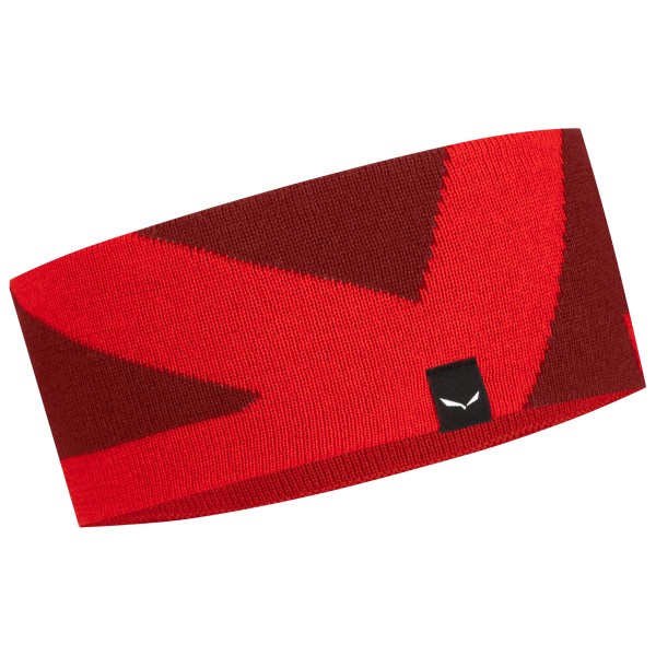 Salewa - Pedroc Merino Headband - Stirnband Gr One Size rot von Salewa