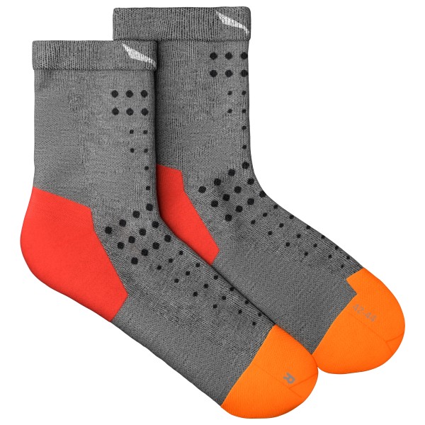 Salewa - Pedroc Merino QRT Sock - Wandersocken Gr 45-47 grau von Salewa