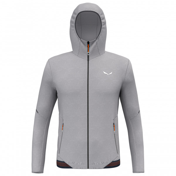 Salewa - Pedroc PolarLite Hooded Jacket - Fleecejacke Gr 46 grau von Salewa